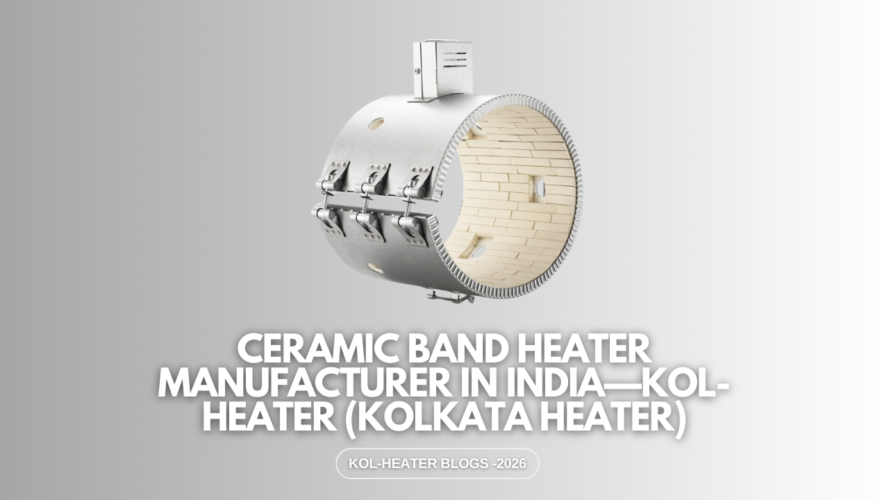Kol-Heater (Kolkata Heater) stands as a dependable ceramic band heater manufacturer in India, delivering precision-crafted, durable, and energy-efficient heating solutions.