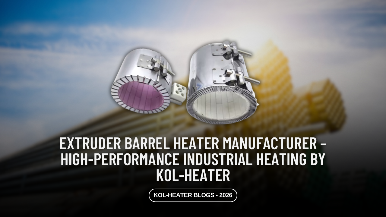 Extruder Barrel Heater Manufacturer – High-Performance Industrial Heating by Kol-Heater